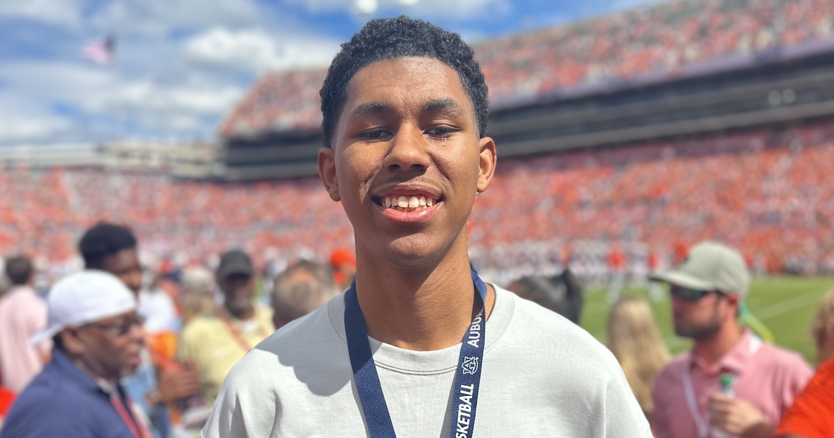 HOOPS Top60 recruit Nigel Walls visits Auburn
