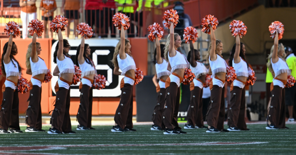 Texas cheerleaders