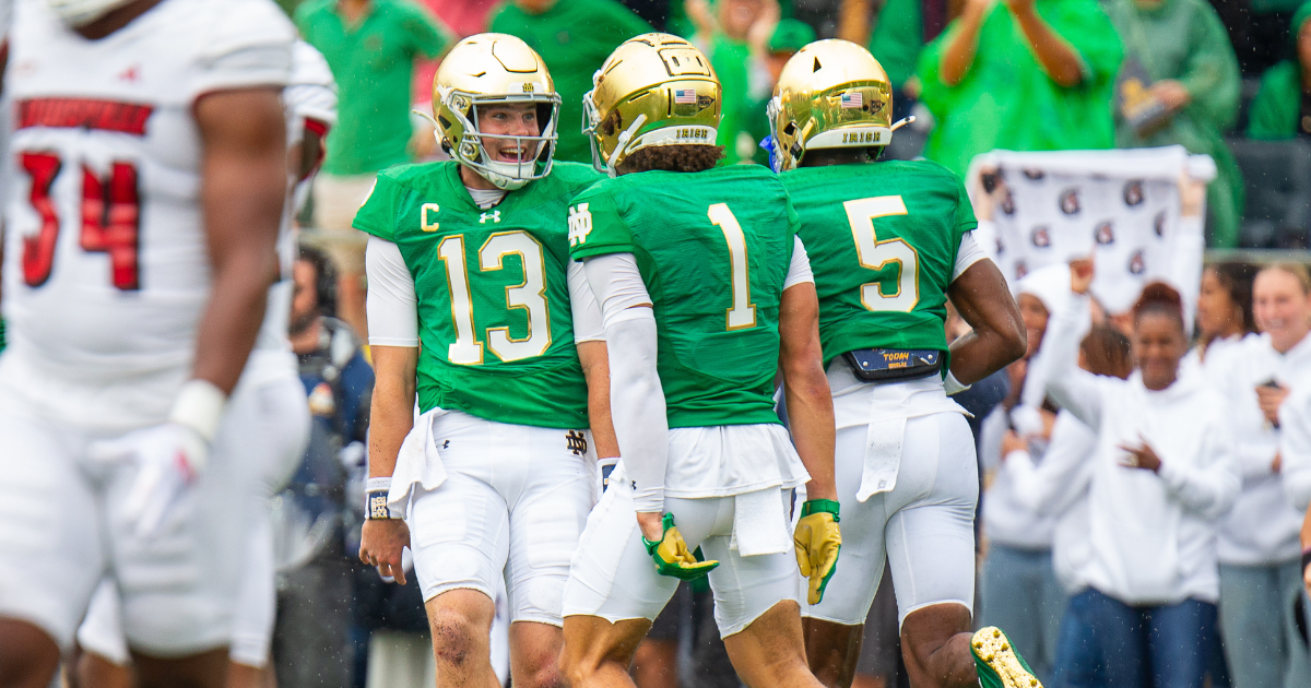 Where Notre Dame football ranks Week 6 AP Top 25 after beating Louisville