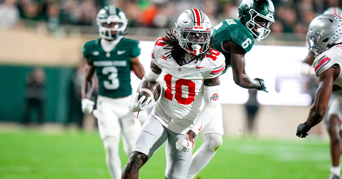 Denzel Burke will be available for Buckeyes in title game after missing second half of win over Texas