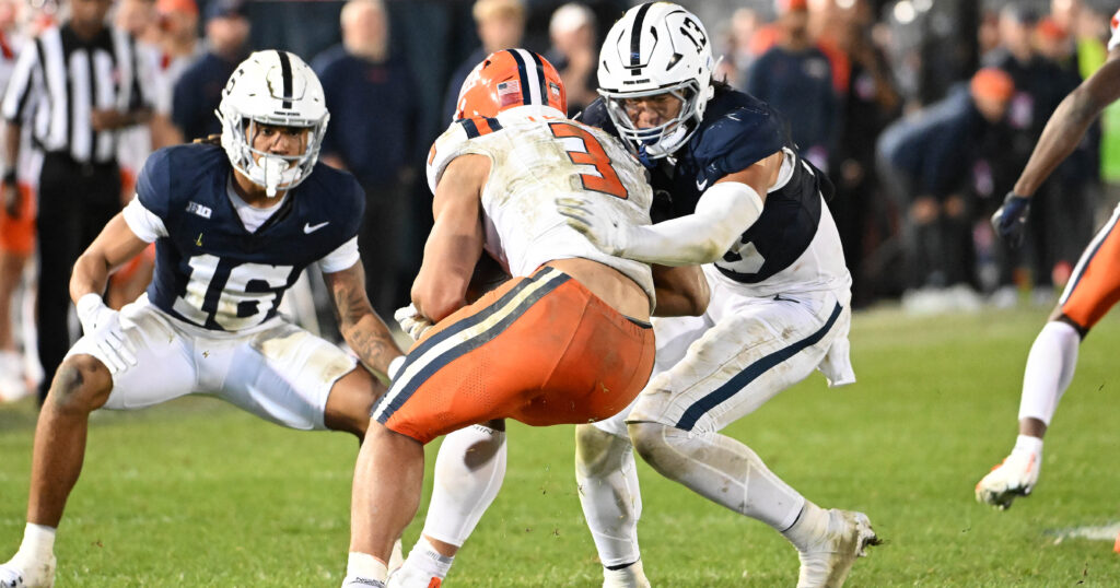 Penn State linebacker Tony Rojas