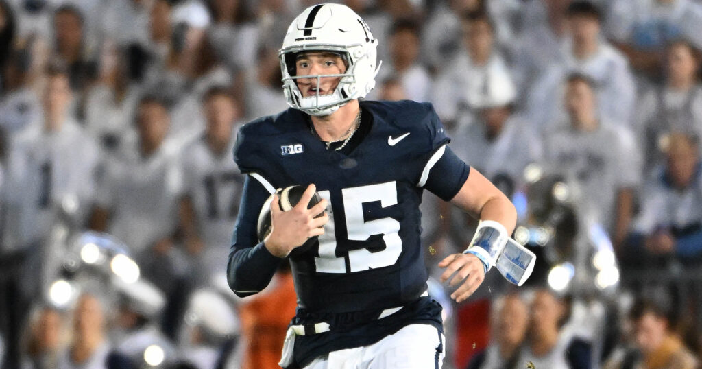 Penn State quarterback Drew Allar