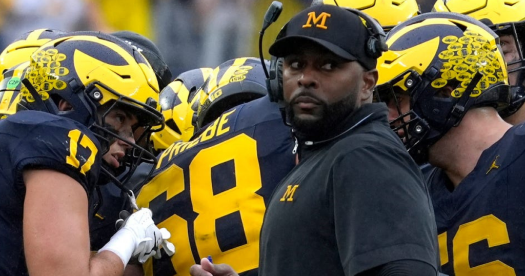 Michigan HC Sherrone Moore