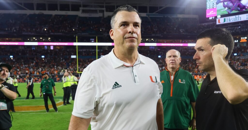 Mario Cristobal, Miami-Jadais Richard