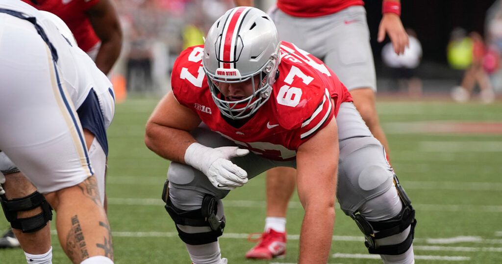 Austin Siereveld-Ohio State-Ohio State football-Buckeyes