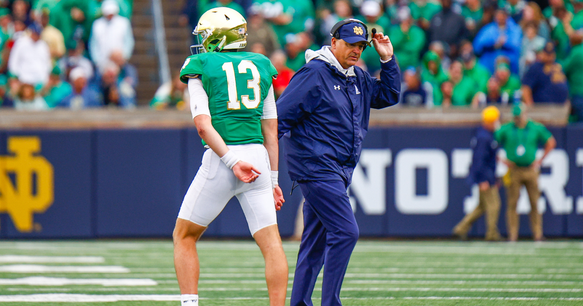 Notre Dame football bye week report card Grades for the Irish offense