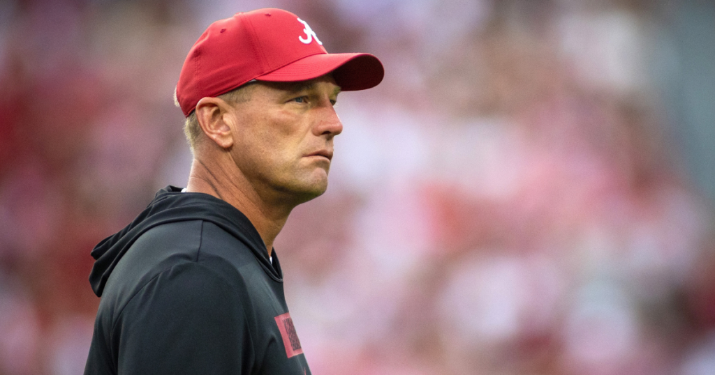 Alabama coach Kalen DeBoer (Will McLelland / USA TODAY Sports)