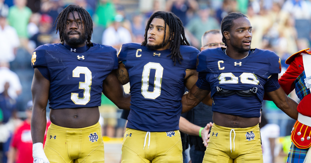 Ranking Notre Dame football position groups at the first bye week