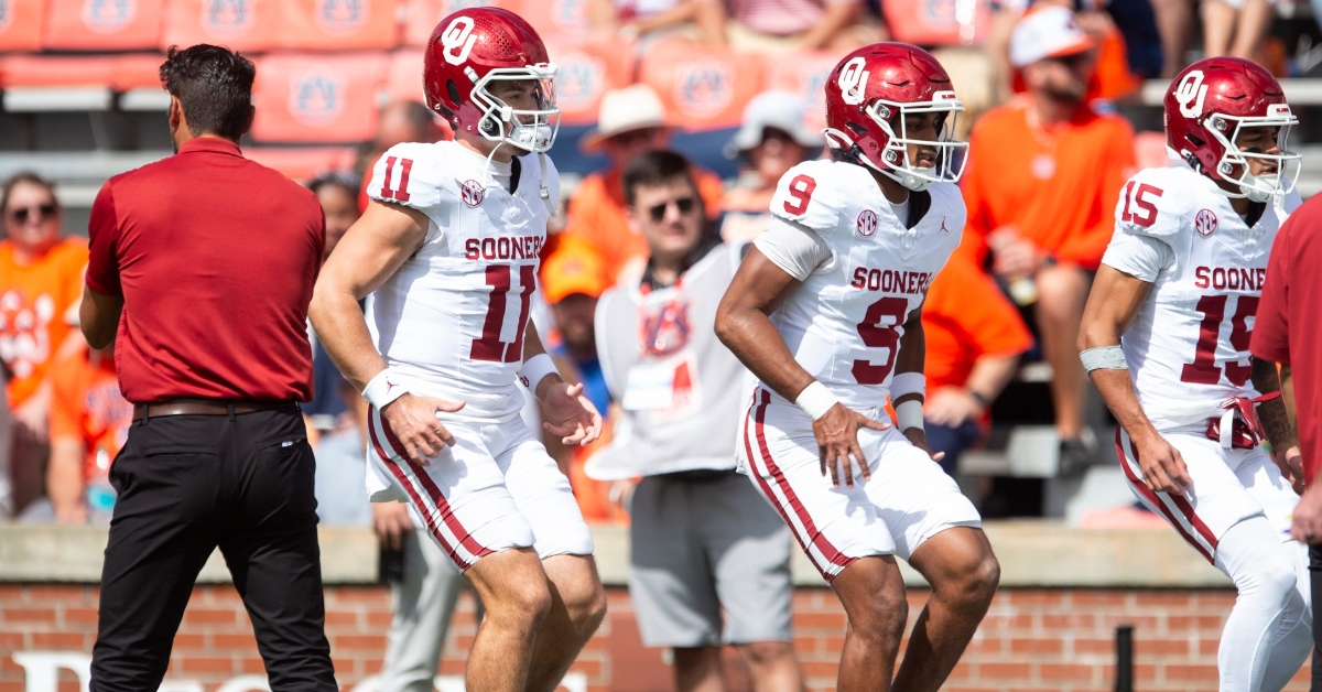 Michael Hawkins, Jackson Arnold QB battle: Brent Venables reveals Oklahoma’s starting QB plan after Red River rivalry