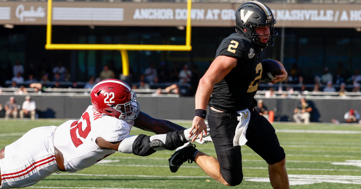 What a sport! Diego Pavia, Vanderbilt stun No. 1 Alabama On3