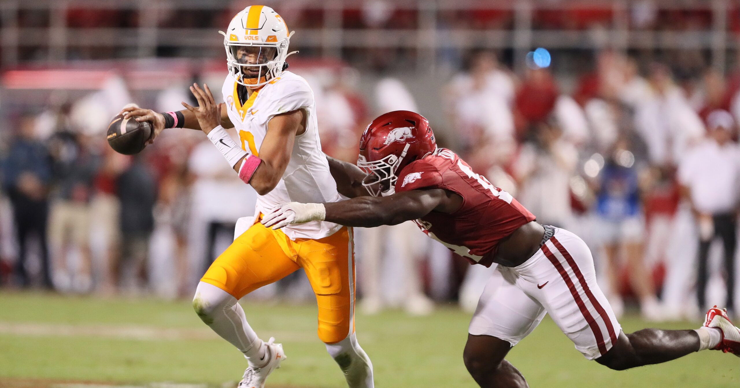 'You got to get the ball up': What Josh Heupel said about Tennessee's final play in loss at Arkansas