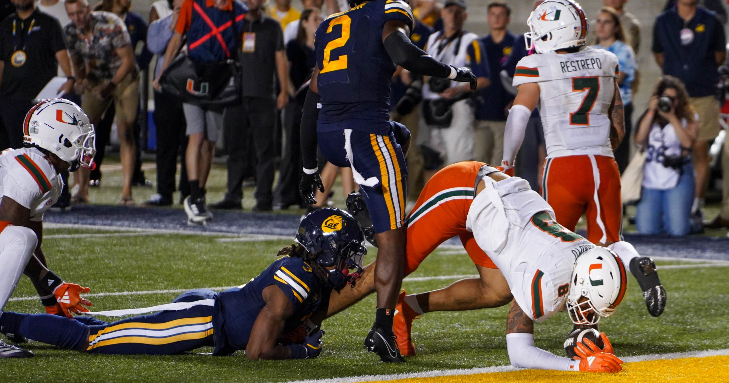 Miami TE Elijah Arroyo is healthy and living up to his potential