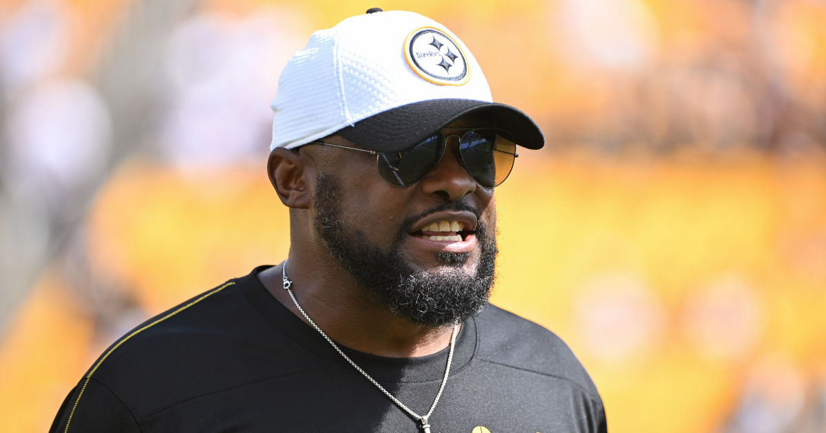 Mike Tomlin drops a hilarious line in the SNF vs. Cowboys halftime interview