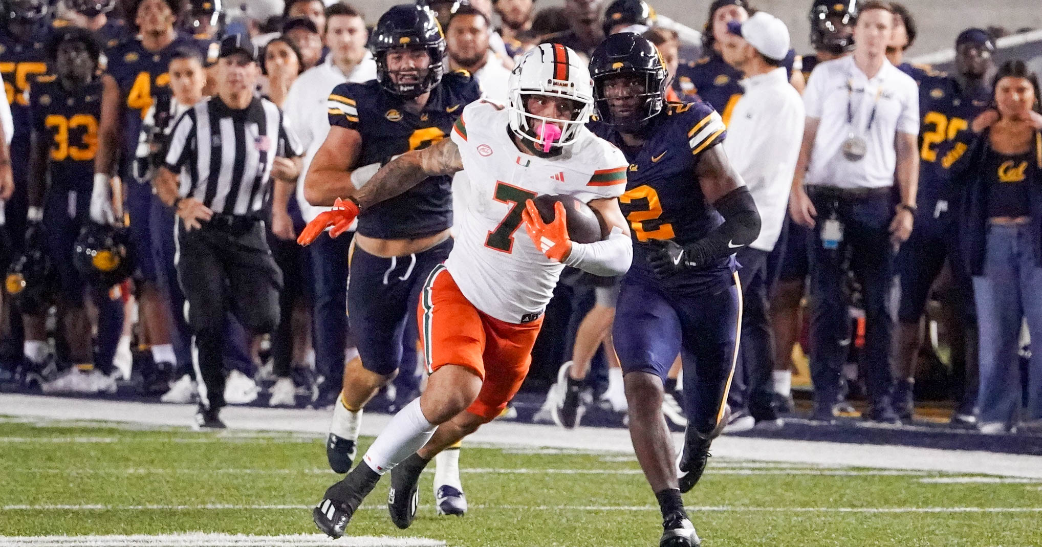 Miami WR Xavier Restrepo big part of humming offensive machine