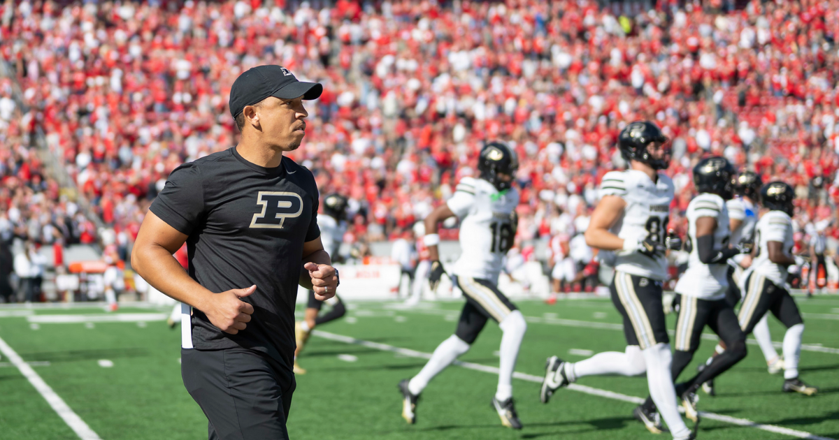 Purdue’s Ryan Walters on if season can be fixed: ‘I don’t see any reason why it can’t’