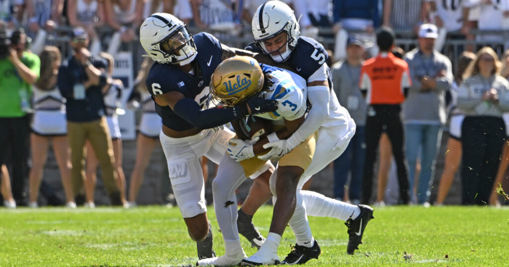 Defensive backs Cam Miller and Zakee Wheatley