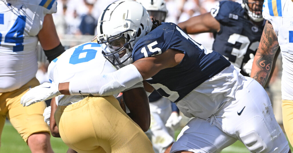 Penn State defensive lineman Amin Vanover