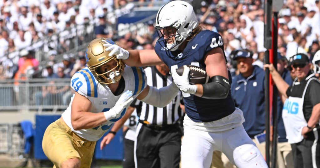 Penn State tight end Tyler Warren