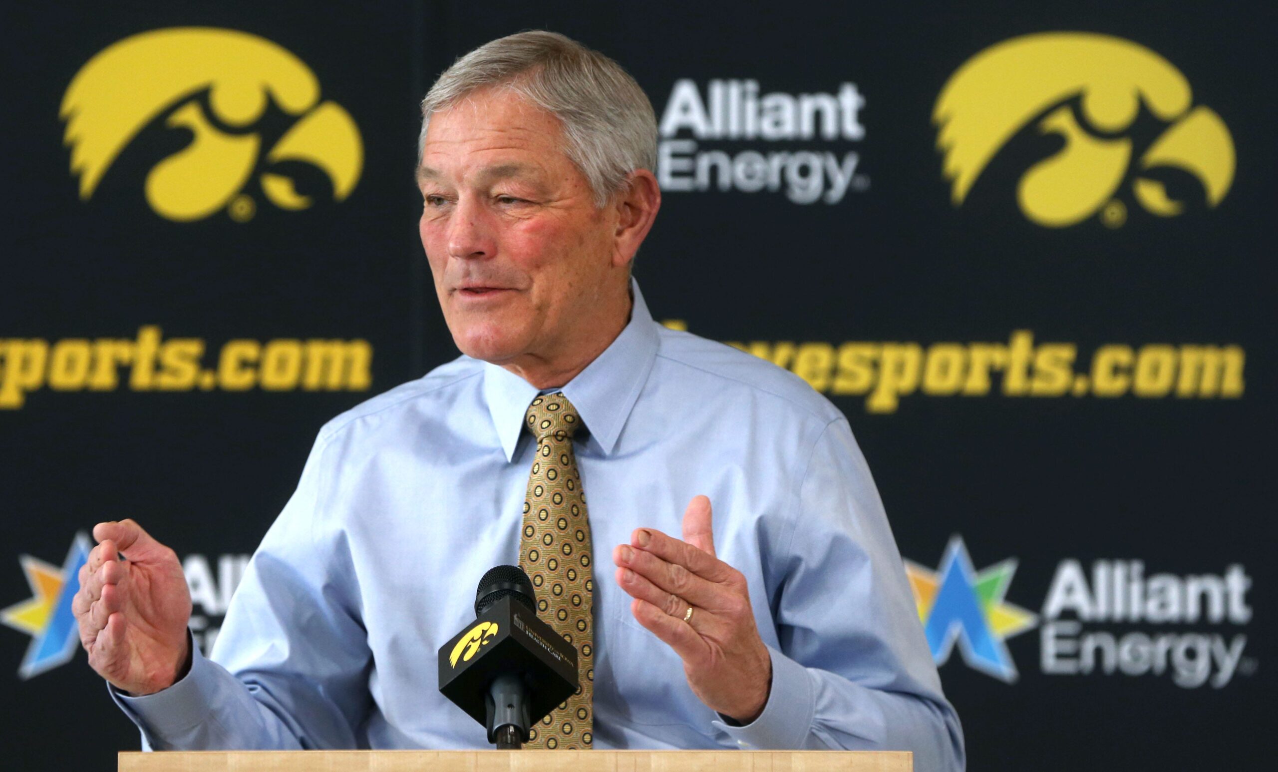 Kirk Ferentz previews Michigan State