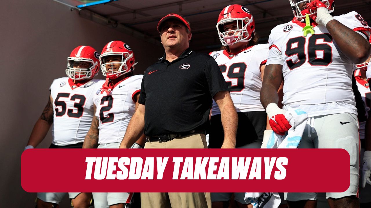 Tuesday Takeaways Kirby Smart talks 'cost of leadership,' transfer