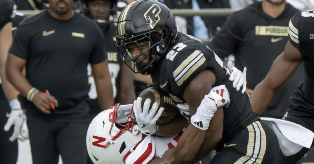 Purdue football notebook Game at Illinois for RB Reggie