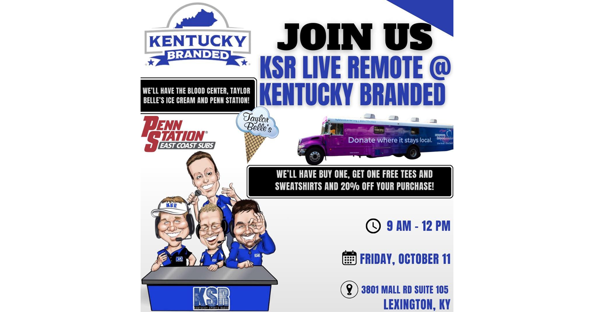 KSR Show, 10/11 Getting ready for Madness at Kentucky Branded in Lexington On3