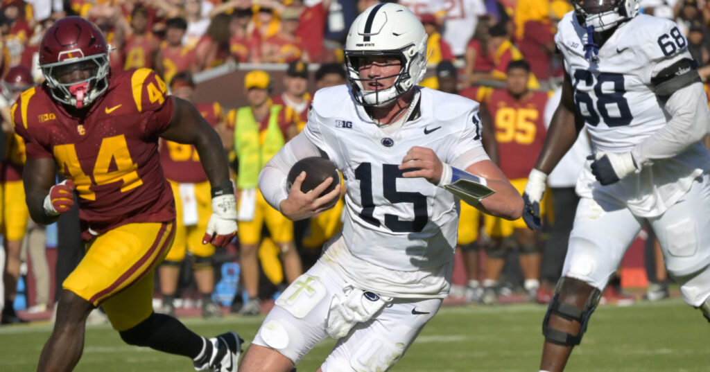 Penn State quarterback Drew Allar