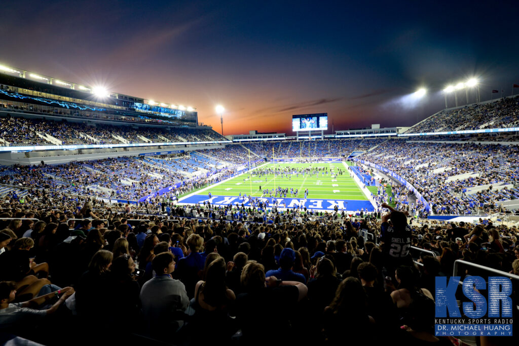 Kroger Field during Vanderbilt vs. Kentucky – Dr. Michael Huang, Kentucky Sports Radio