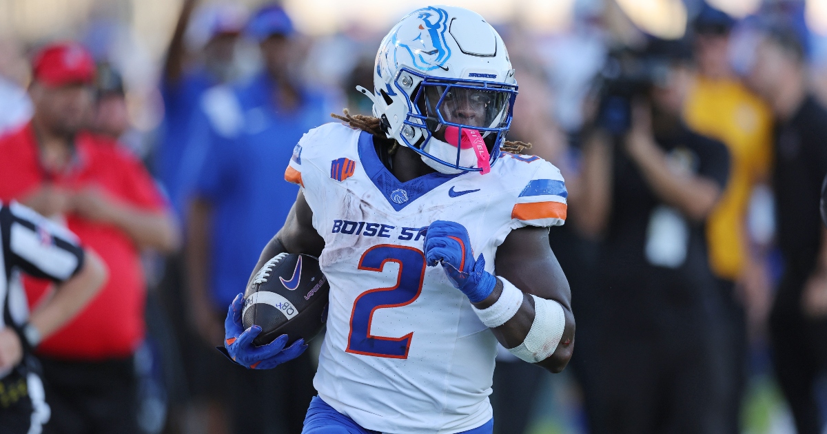 Ashton Jeanty injury: Heisman-hopeful Boise State RB leaves game vs. Wyoming