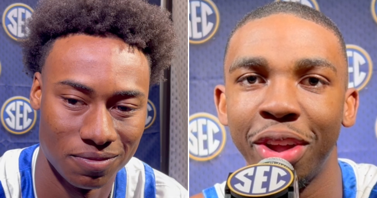 WATCH: Jaxson Robinson, Lamont Butler talk Kentucky at SEC Media Day