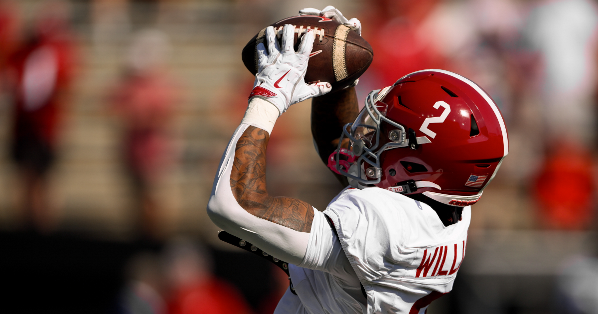 Alabama WR Ryan Williams trolls Auburn, Tennessee in release of 2025 NCAA Tournament bracket