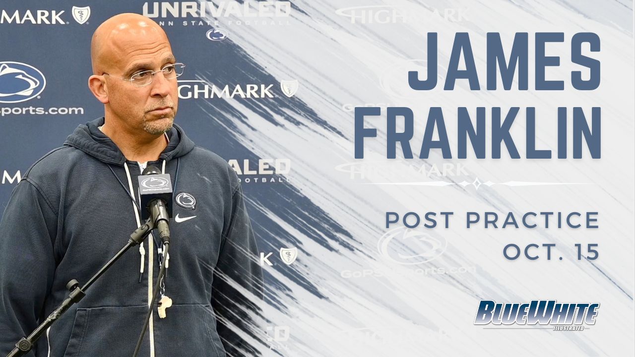 Watch Penn State head coach James Franklin bye week press conference On3