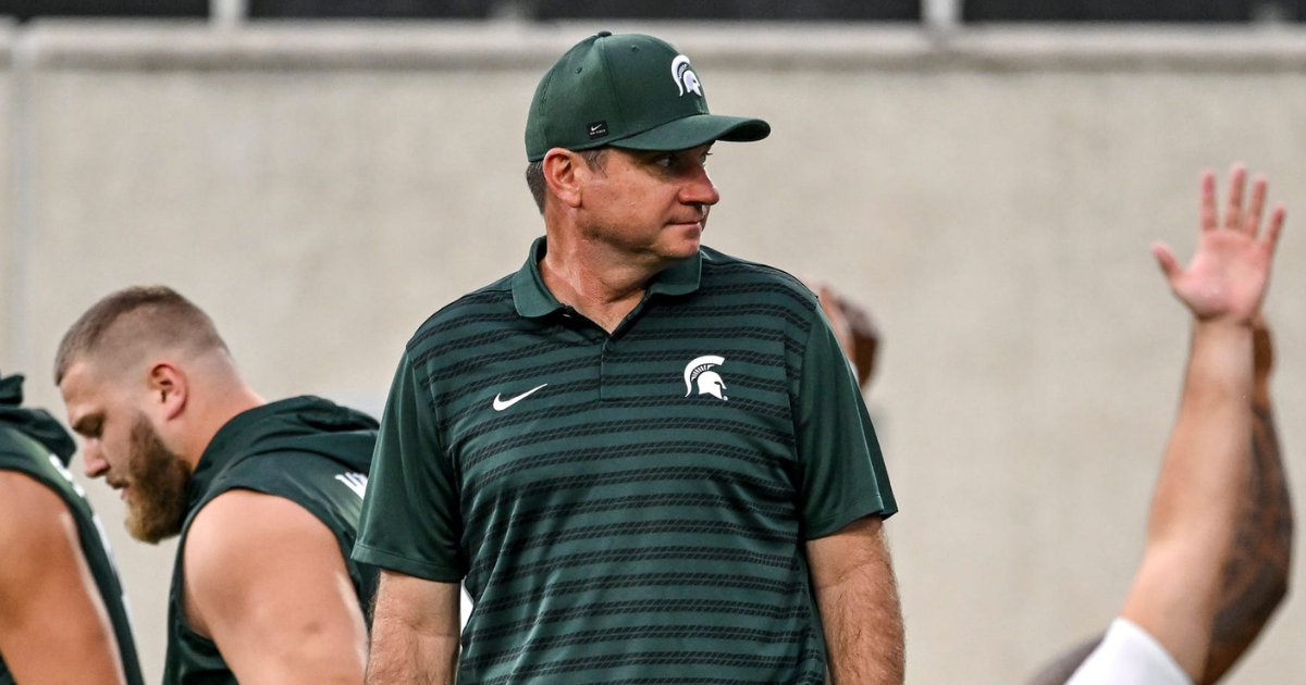 Michigan State HC Jonathan Smith previews Iowa, talks bye week