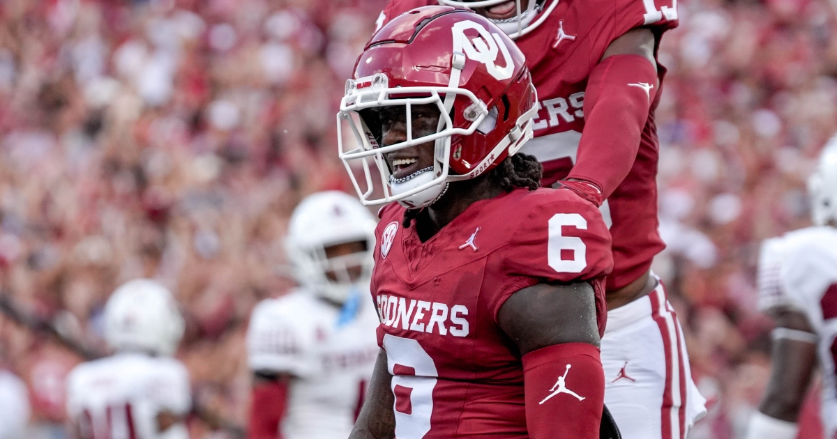 Deion Burks injury update Oklahoma WR's status revealed vs. South