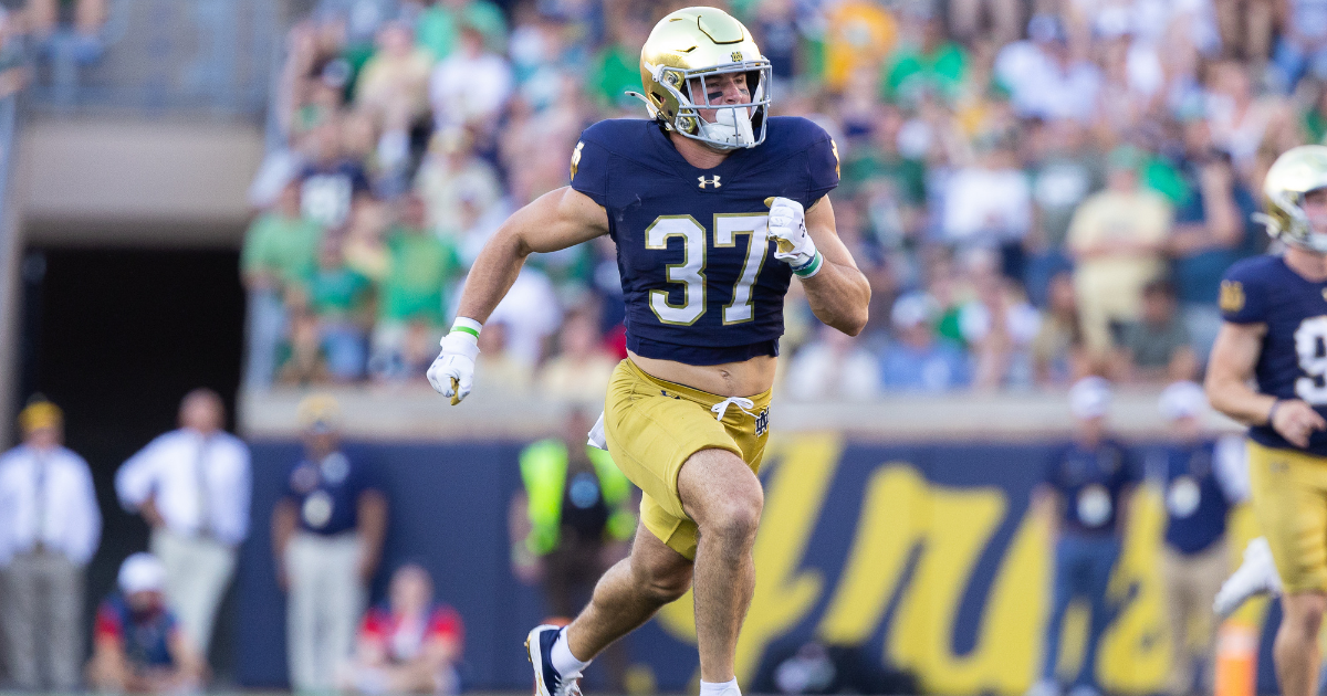 Former Notre Dame walk-on Max Hurleman signs with Pittsburgh Steelers