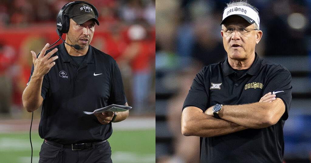 Iowa State HC Matt Campbell and UCF HC Gus Malzahn