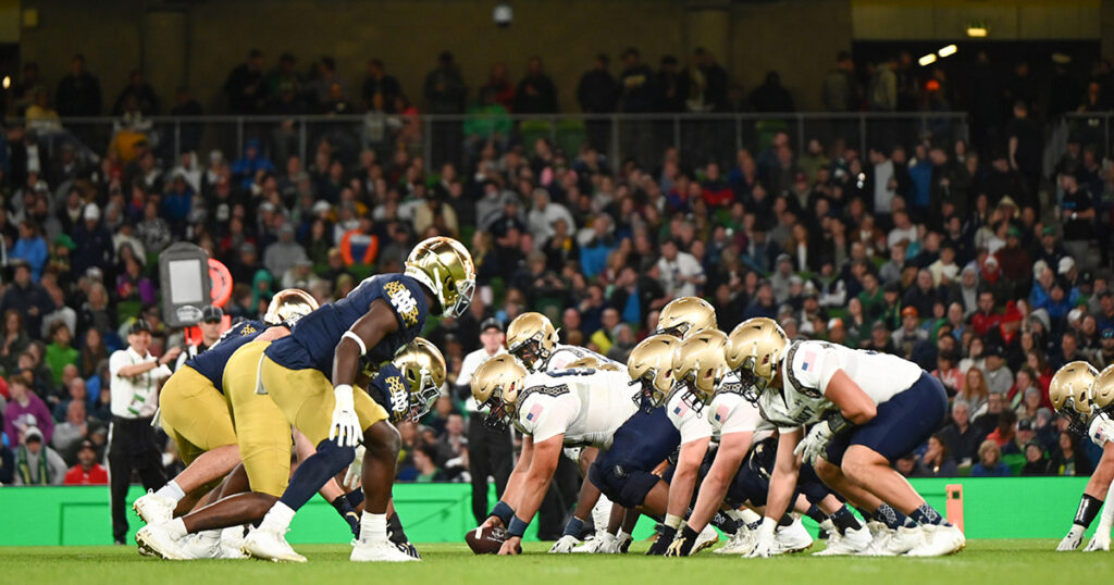 Notre Dame vs. Navy in 2023