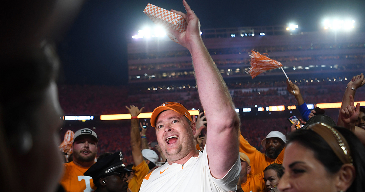 CBS moves Josh Heupel up seven spots in ranking of college football's top 25 coaches