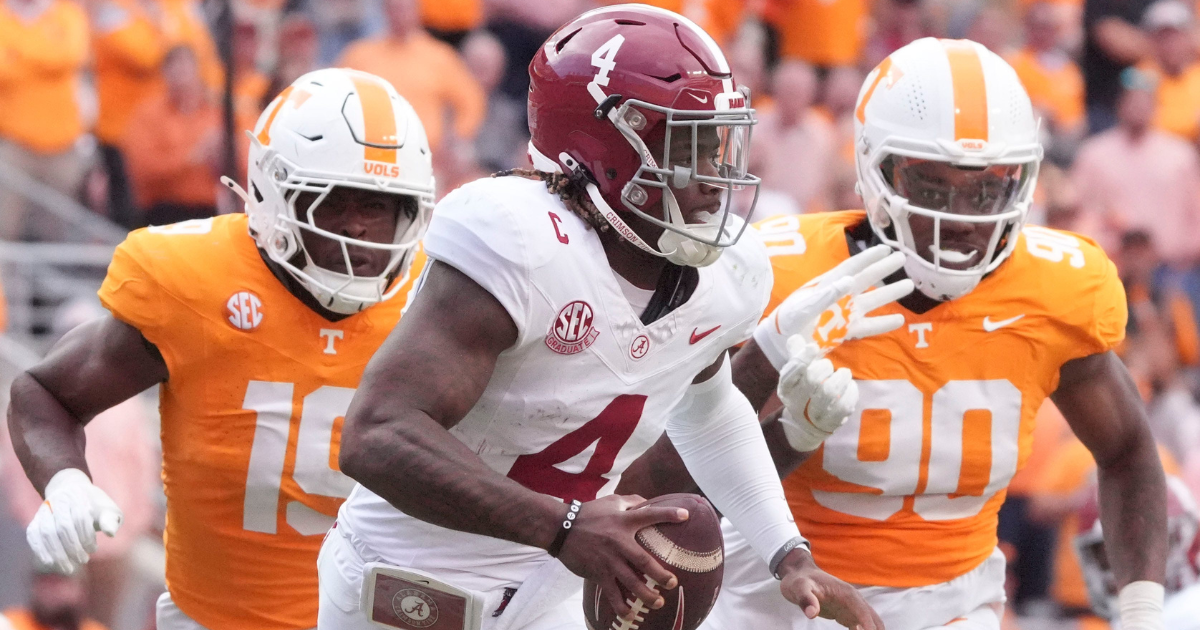 What happened to Alabama's offense against Tennessee?