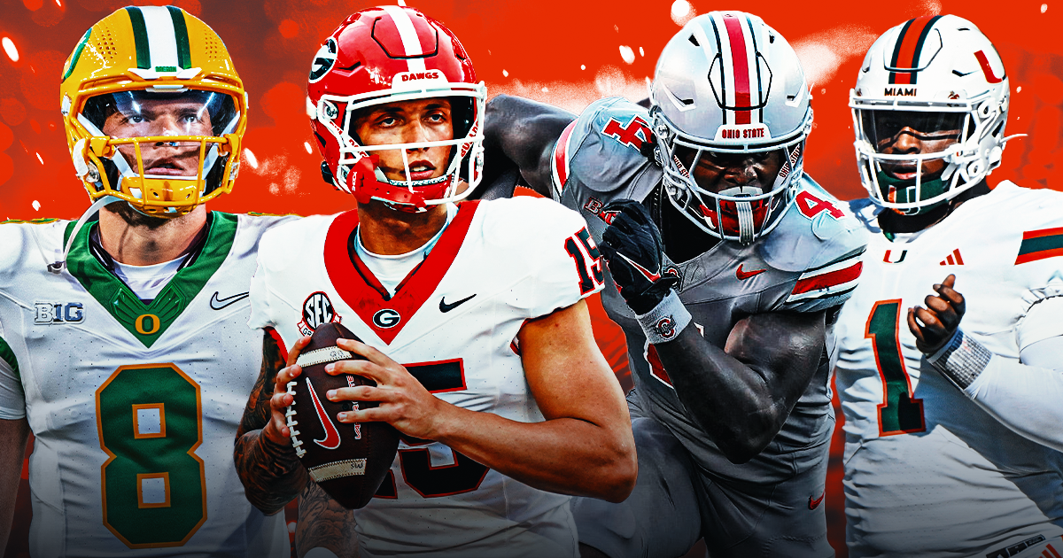 College football top 10 rankings: Georgia moves up