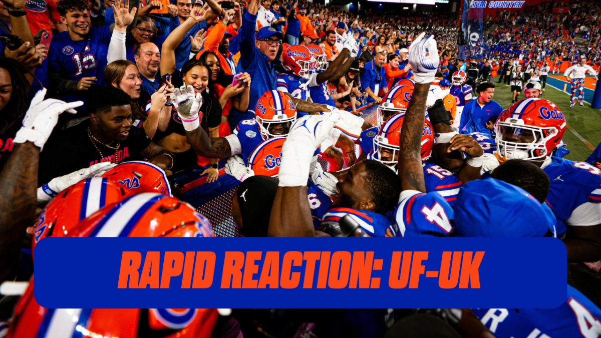 Rapid Reaction to Florida's 48-20 win over Kentucky