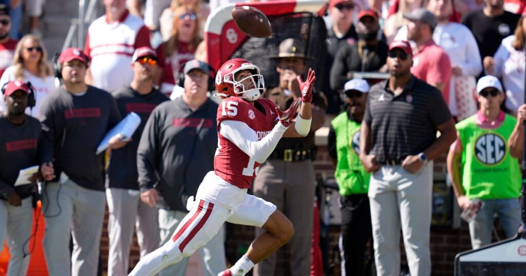 Oklahoma WR Brenen Thompson.