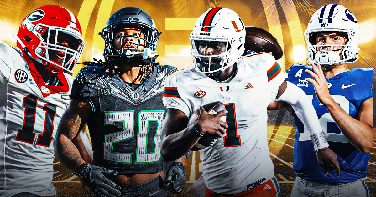 College Football Playoff Rankings after Week 8 Top 4 seeds, atlarge