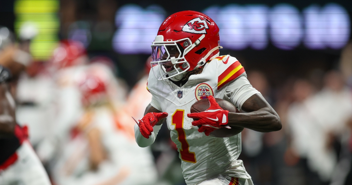 Chiefs WR Xavier Worthy sues ex-fiancée after domestic violence arrest, alleges extortion and abuse