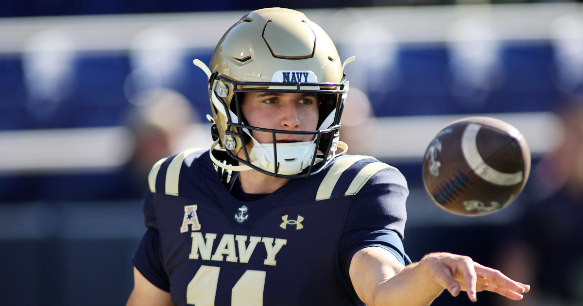Navy QB Blake Horvath's status for Notre Dame game revealed