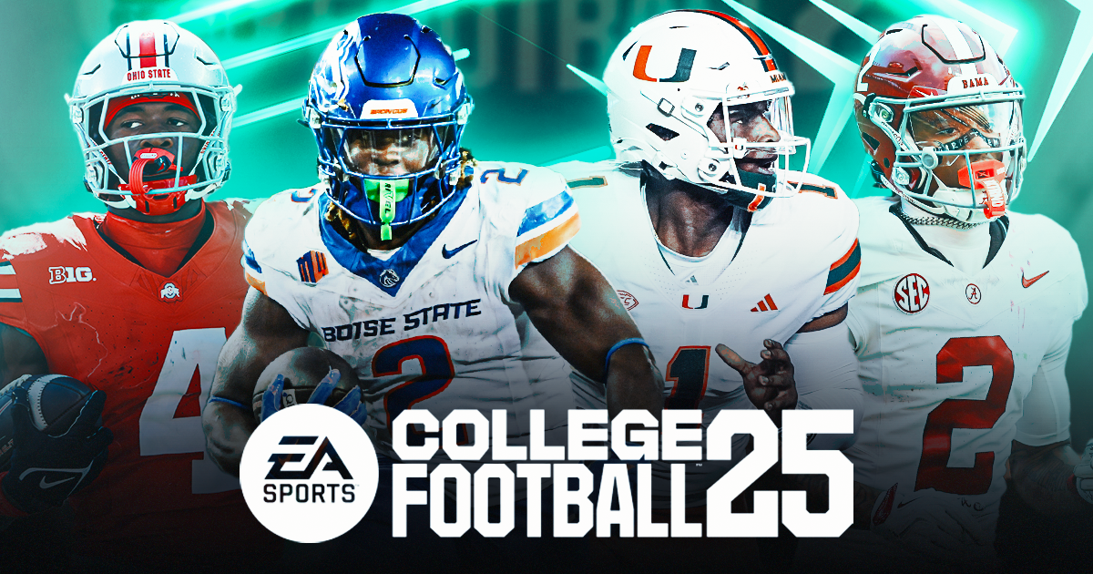 Risers, fallers in latest EA Sports College Football 25 player ratings update