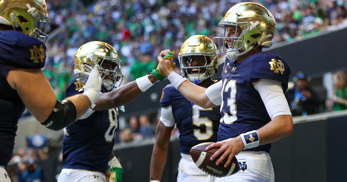 Hey Horka! Where will Notre Dame rank in first College Football Playoff