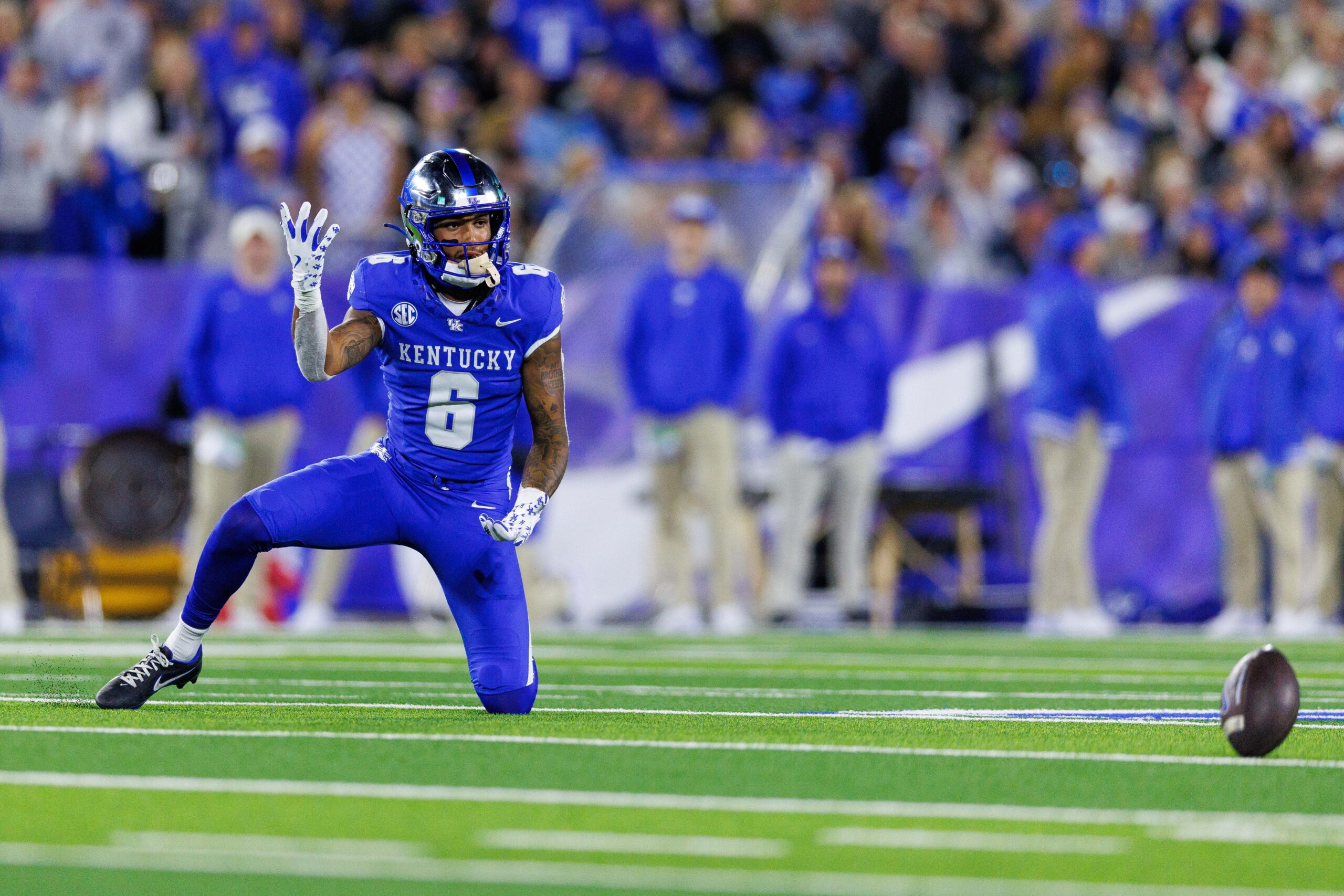 Kentucky PFF Grades and Snap Counts versus Auburn On3