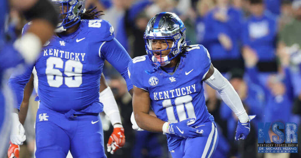 Jamarion Wilcox celebrates during Auburn game - Dr. Michael Huang, Kentucky Sports Radio