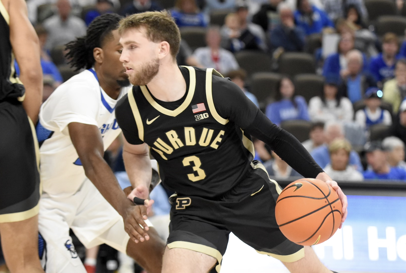 Purdue falls in high-scoring charity exhibition at Creighton